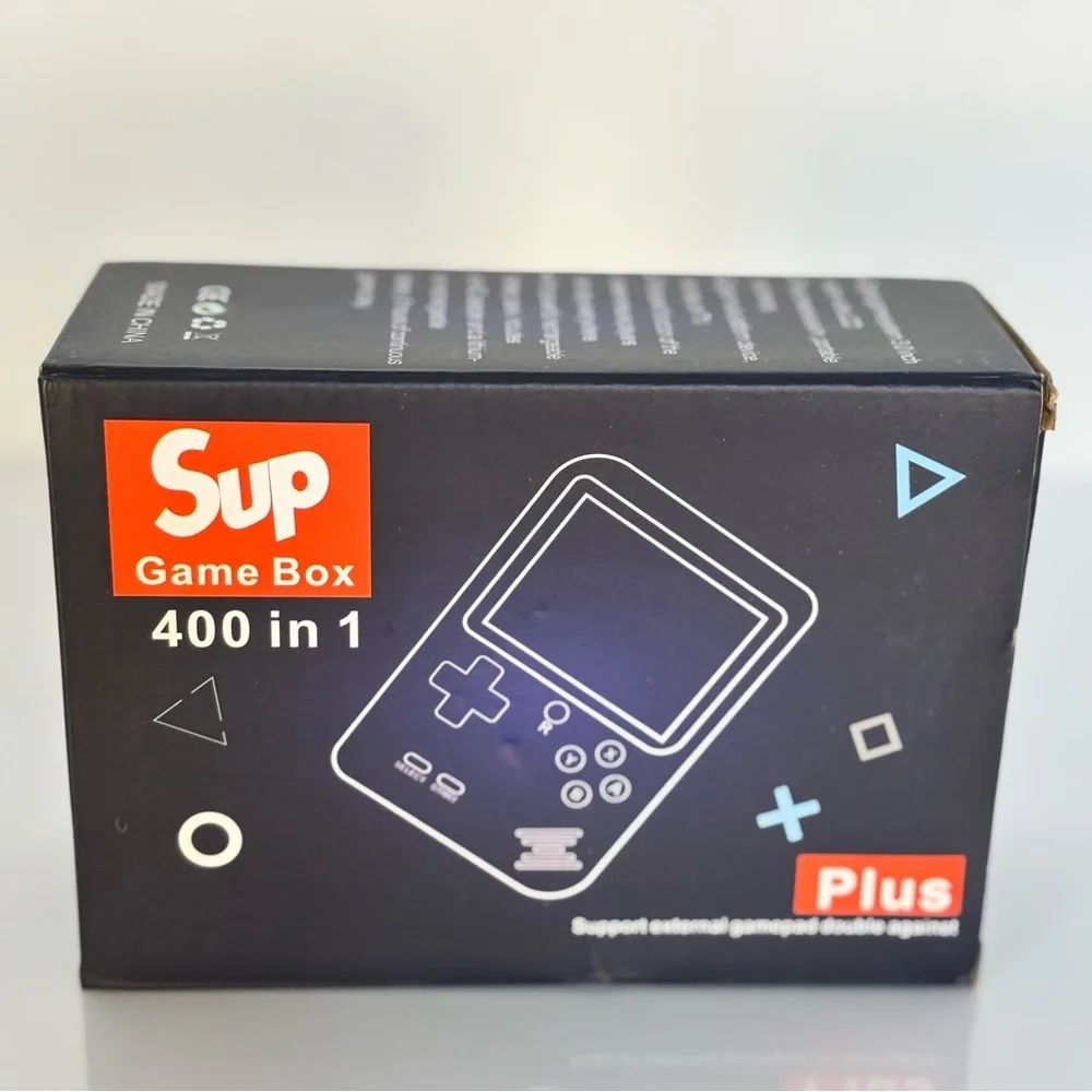 Game Box Plus 400-in-1 Handheld Console - Black